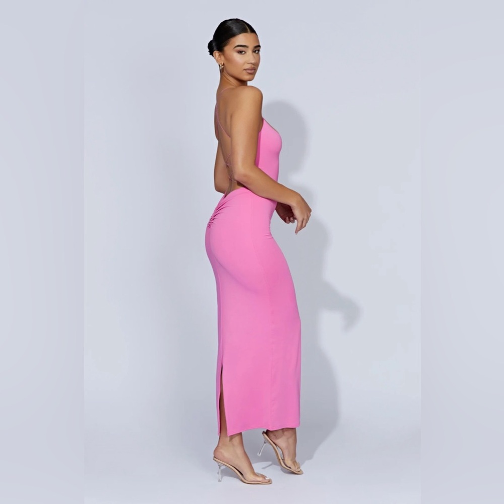 Meshki Sabine dress PURPLE